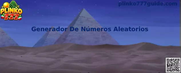 Explicación visual del Generador De Números Aleatorios utilizado en un tablero digital de Plinko 777