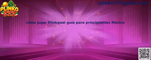 Ilustración relacionada con una guía para principiantes sobre el tablero y la dinámica de Plinkgoal