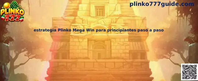 Ilustración relacionada con la estrategia Plinko Mega Win para principiantes y la comprensión de sus niveles de riesgo