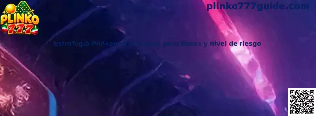 Ilustración de referencia para comprender las líneas y los niveles de riesgo en Plinko